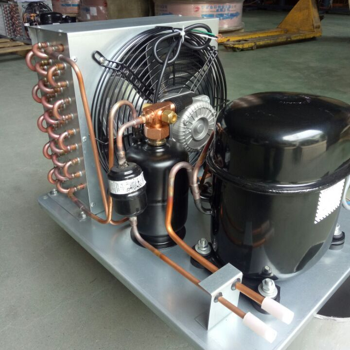 Образец небольшого конденсаторного компрессора холодильника 3/4HP