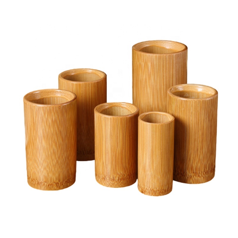 Fresh primary colour natural raw Bamboo tubes for steaming rice bamboo tube