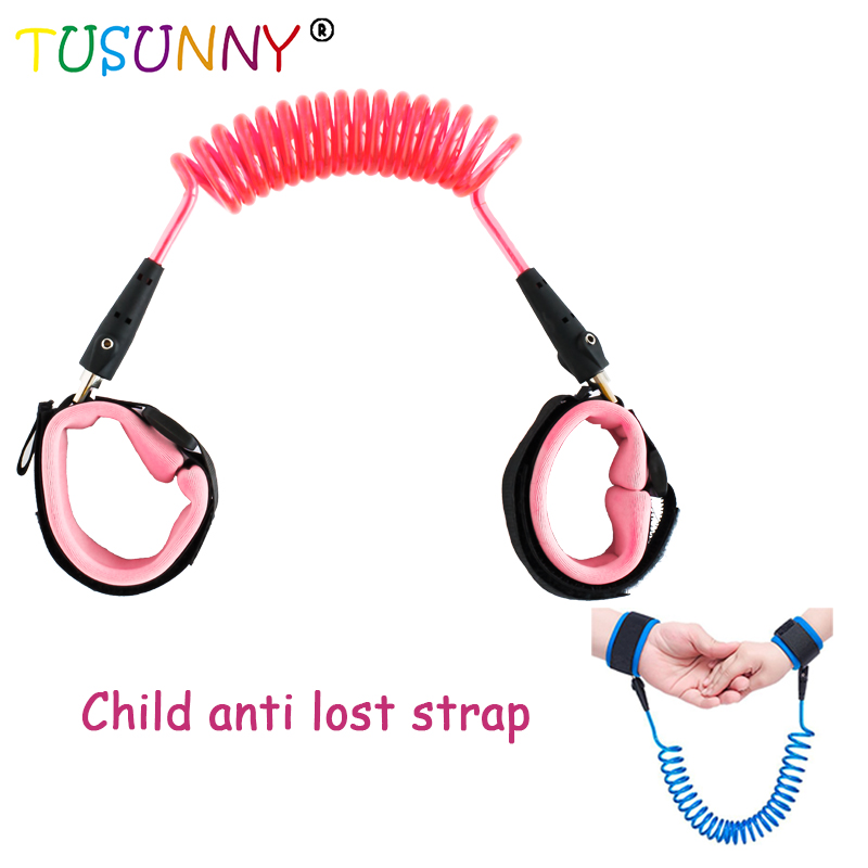 2021 Children Outdoor Safety Wrist Link Elastic Anti Lost Belt Kids Safety Harness for Baby Walking