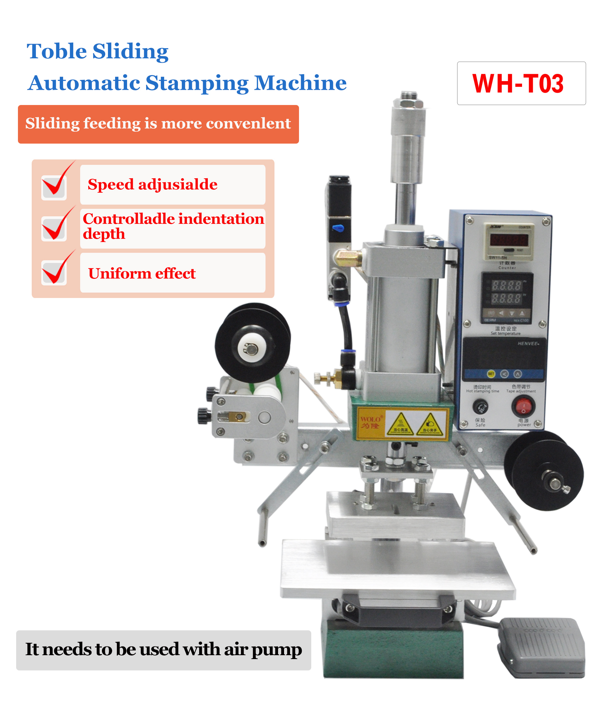 Fully automatic Leather Gold foil printing machine Hot stamping machine Leather embossing machine for Plastic shell jotter