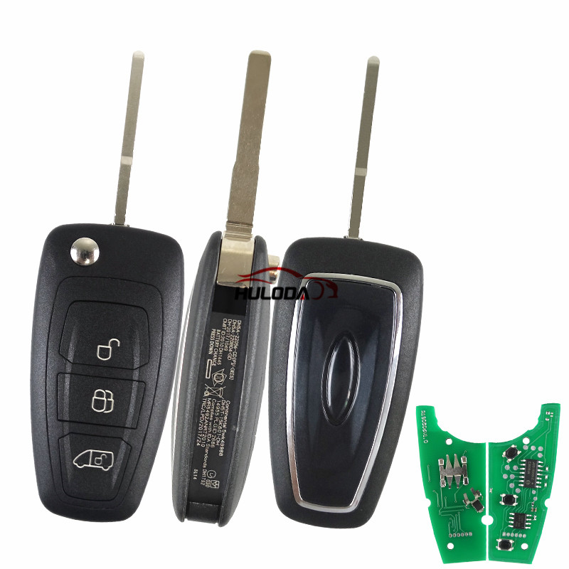 Для Ford 3 кнопки дистанционного ключа с 433,92 МГц FSK модель с 4D63 чип BK2T15K601-AA/AB/AC