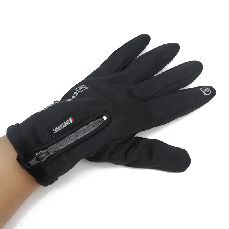 Winter Gloves For Women And Men Work Out Glove High-density Waterproof Fabric Touch Screen Warm Windproof All Fingers Ski Gloves