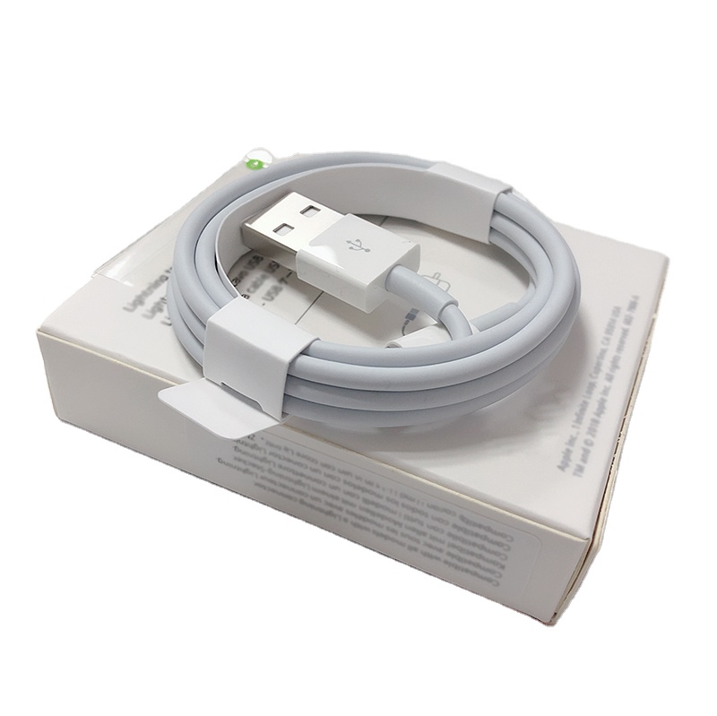 Original with box High-quality 1m 2m 3m 3ft 6ft 10ft for iPhone 6 7 8 X XR XS Max 11 Pro Max 12 mini 12 pro max charger cable