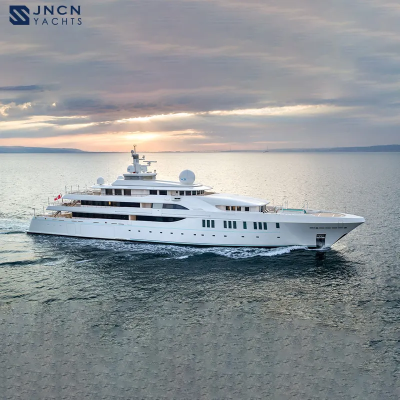 JNCN 262ft luxury yacht fiberglass yacht made in China manufacturer boat for sale Large yachts