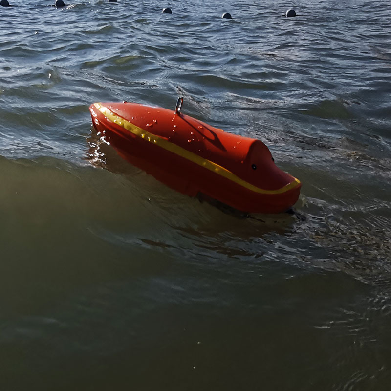 Рыболовная Приманка в соленой воде оранжевого цвета на радиоуправлении, 500 метров, лодка для серфинга