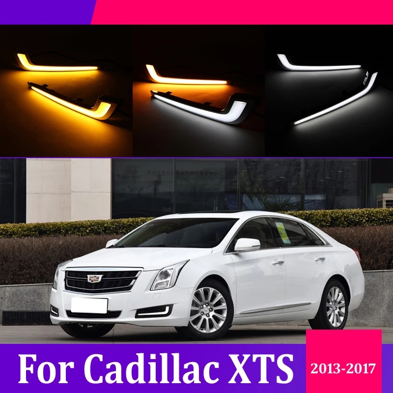 Daytime running light for Cadillac XTS 2013-2017 DRL Foglamp for Cadillac XTS 2013-2017 Front bar light for Cadillac XTS 2013