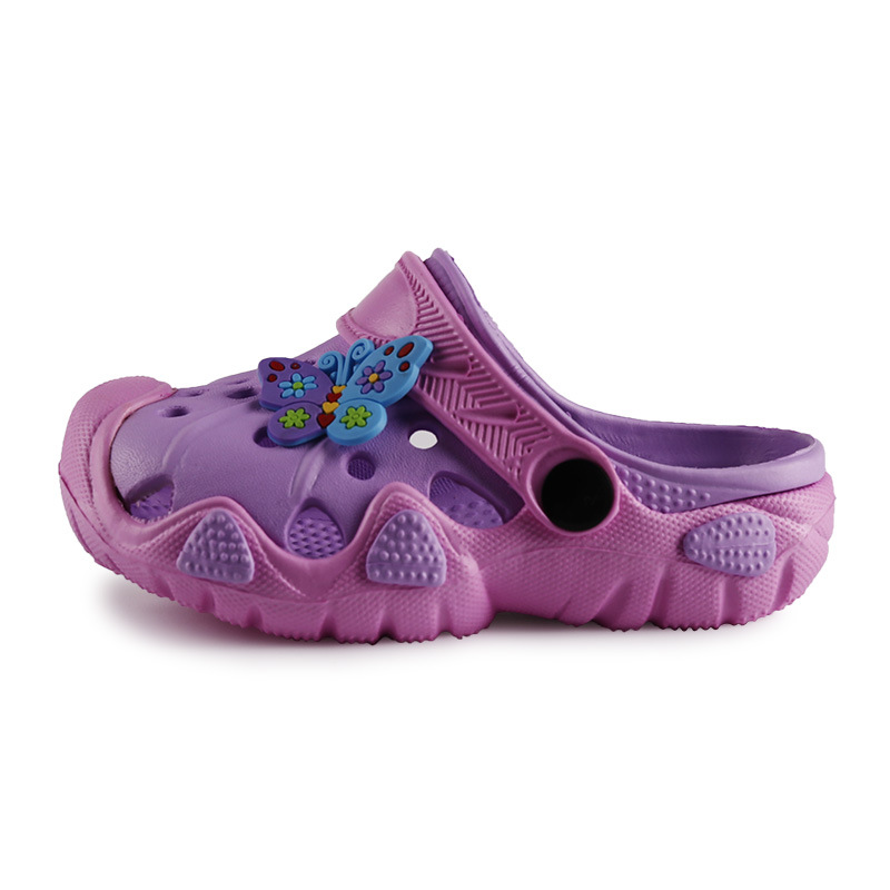 2021 summer new children's cartoon EVA non-slip home shoes with holes