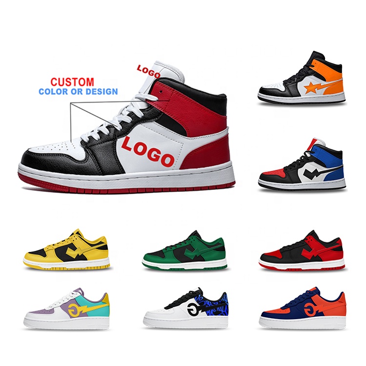 Manufacturer private zapatillas personalizadas label women customized design af j 1sb dunkes custom logo sneaker men shoes 2021