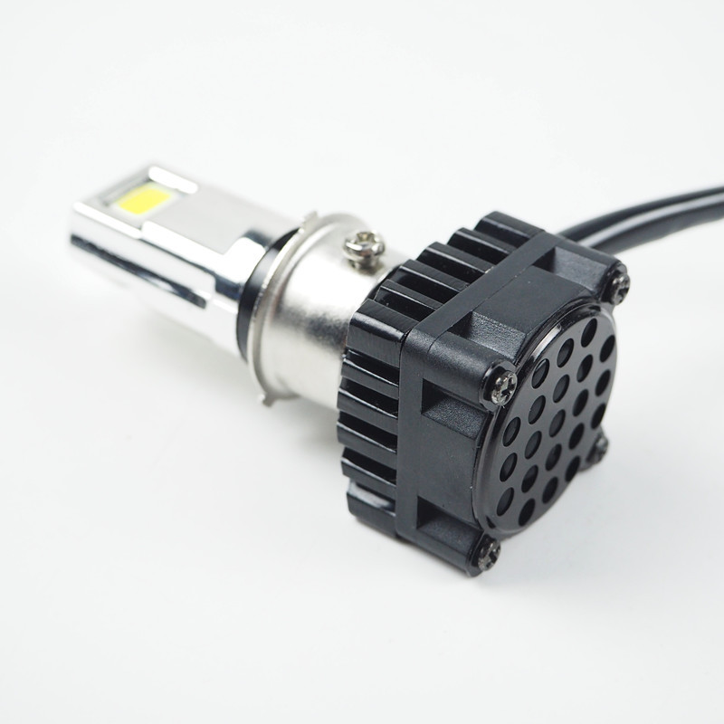 H4 фара мотоцикла 6500K 12V 24V LED мотоцикл фары CSP к рулю мотоцикла велосипеда противотуманных фар фара H4 светодиодные лампочки