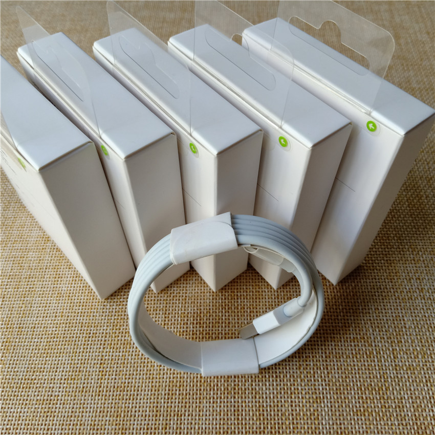 Бесплатная доставка с коробкой высокого качества 1 м 3 фута foxconn кабель для iPhone usb кабель, для iPhone 7 8 xs макс зарядный кабель