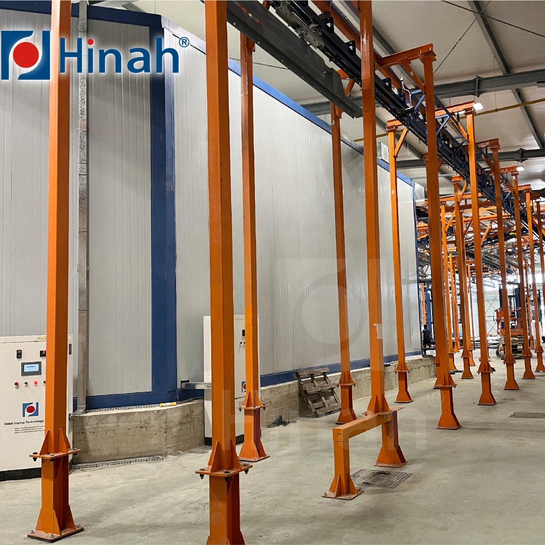 Aluminium doors and windows Powder Coating Line For Sale