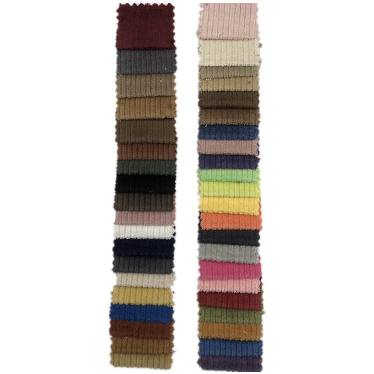 [GC21011805] Popular 8 Wales 97%Cotton 3%Spandex 320GSM Corduroy Fabric Instock For Coat Shirt Dress Trousers Jacket Garment