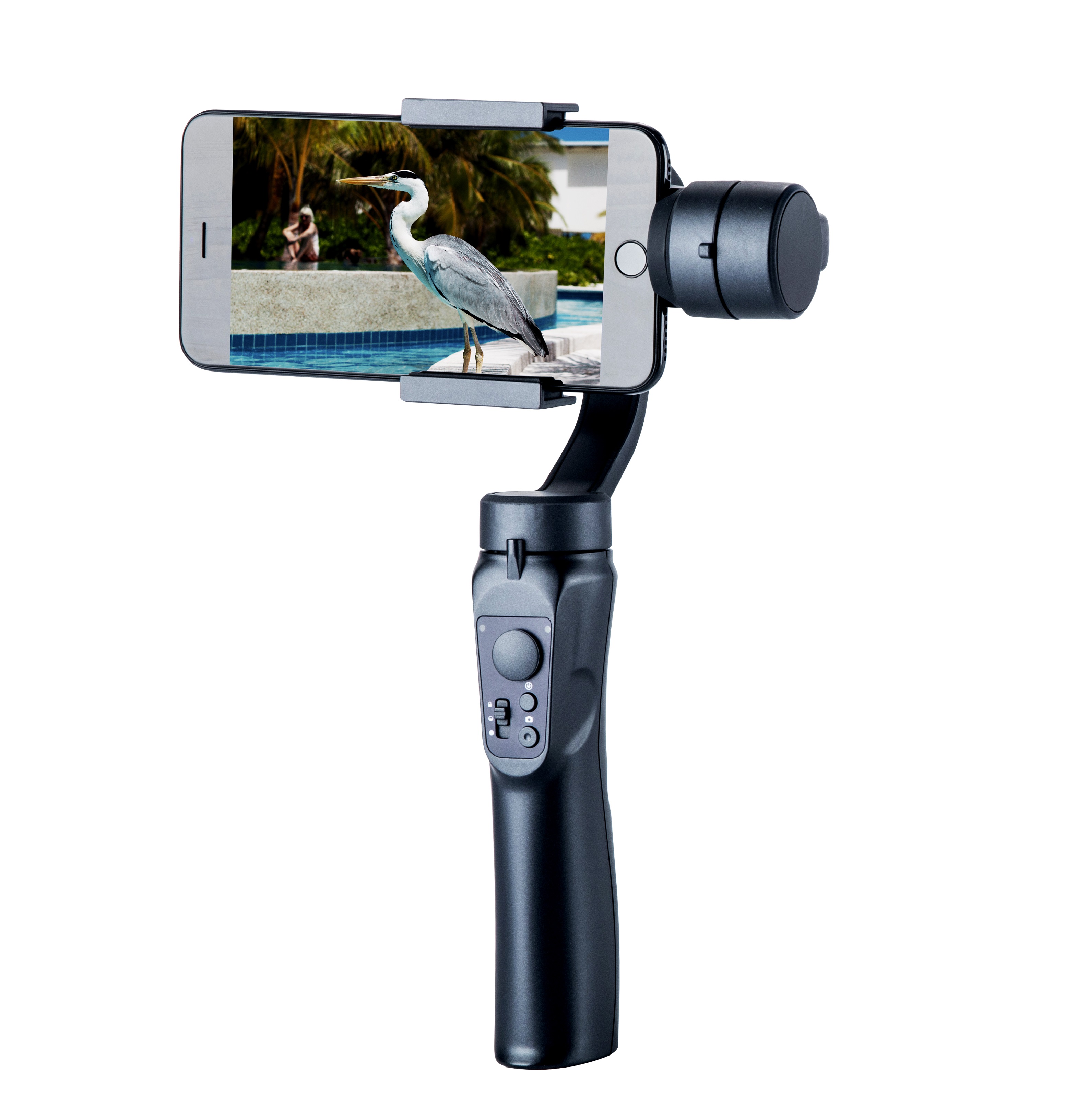 Селфи-Палка с 3-х осевой ручной шарнирный стабилизатор для камеры GoPro экшн-камеры стабильный шарнирный стабилизатор для камеры GoPro 3-axis Ручной Стабилизатор