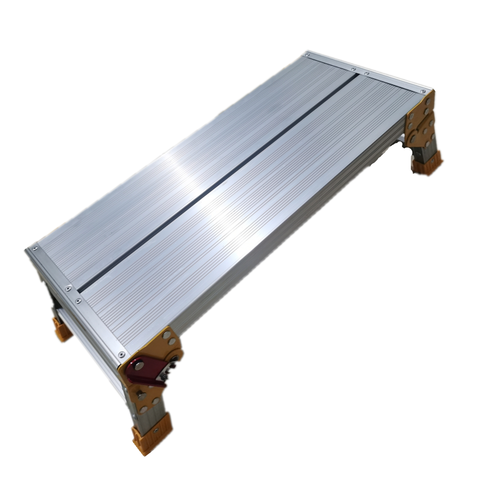New Model Safety Aluminum Folding Ladder/ Multi-functional Thickened Stable Ladder In Outdoor
