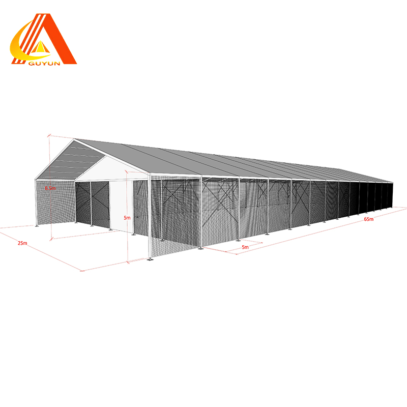Large Outdoor Strong Race Course Horse Stable Tent Animal Tent for Sale