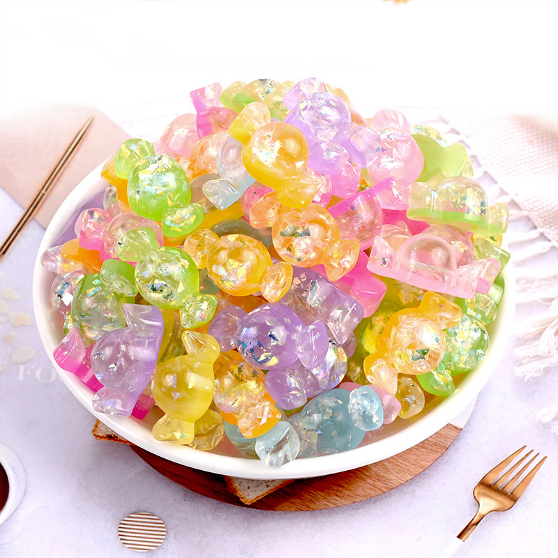 Resin Candy Charms Pendants for decoration necklace earring key chain Jewelry Making handmade mini charms