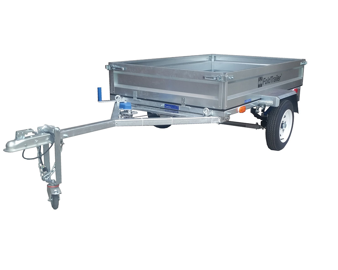 Folding Trailer Galvanized Utility Trailer car Trailer for America