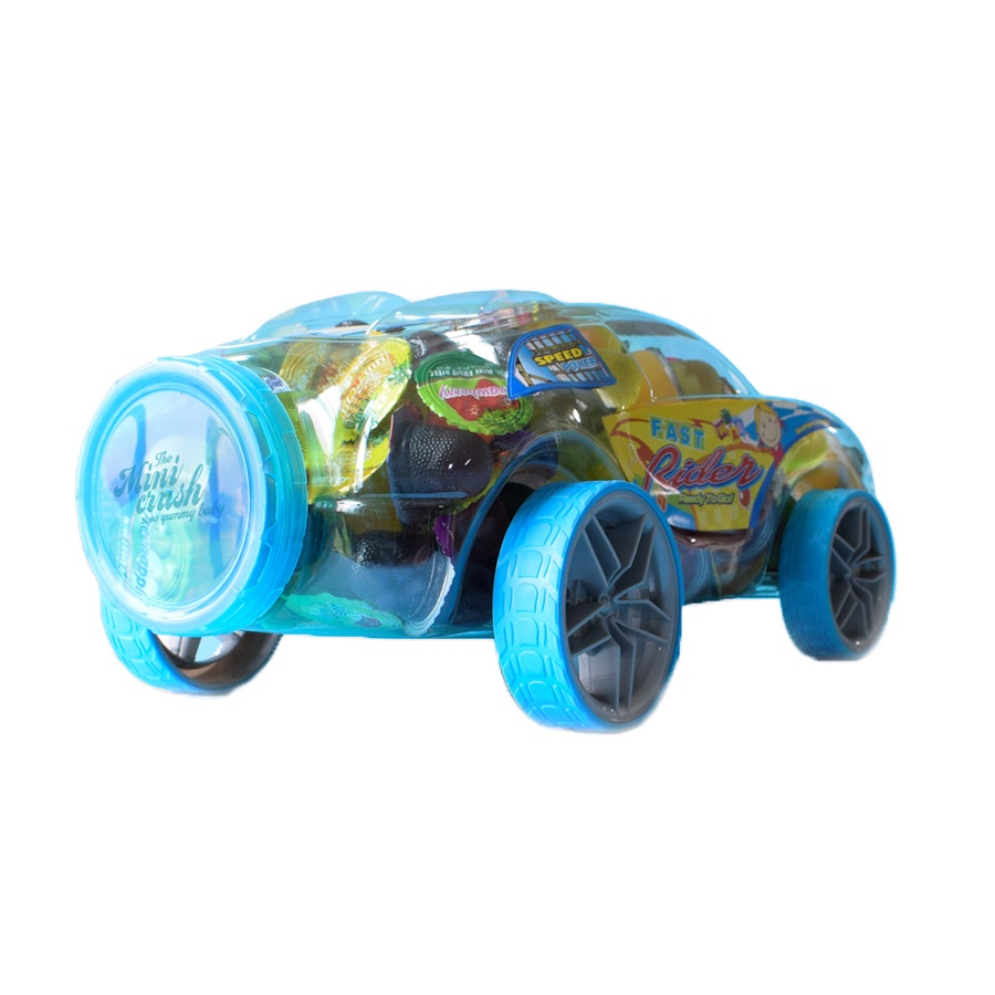 New fancy amazing supercar toy fruit flavour mini gelatina candy