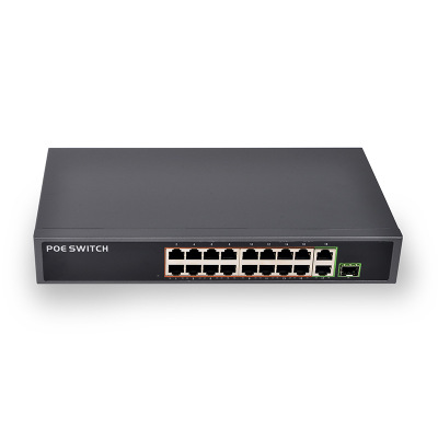 Промышленное управление POE сетевой коммутатор Gigabit 16-портовый гигабитный быстрый Многофункциональный Ethernet-коммутатор