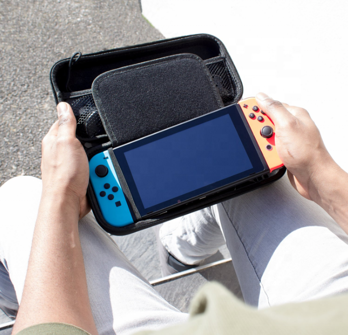 Custom EVA Hard Shell Switch Storage Case Portable Travel Protective Carry Case for Ninetendo Switch Console