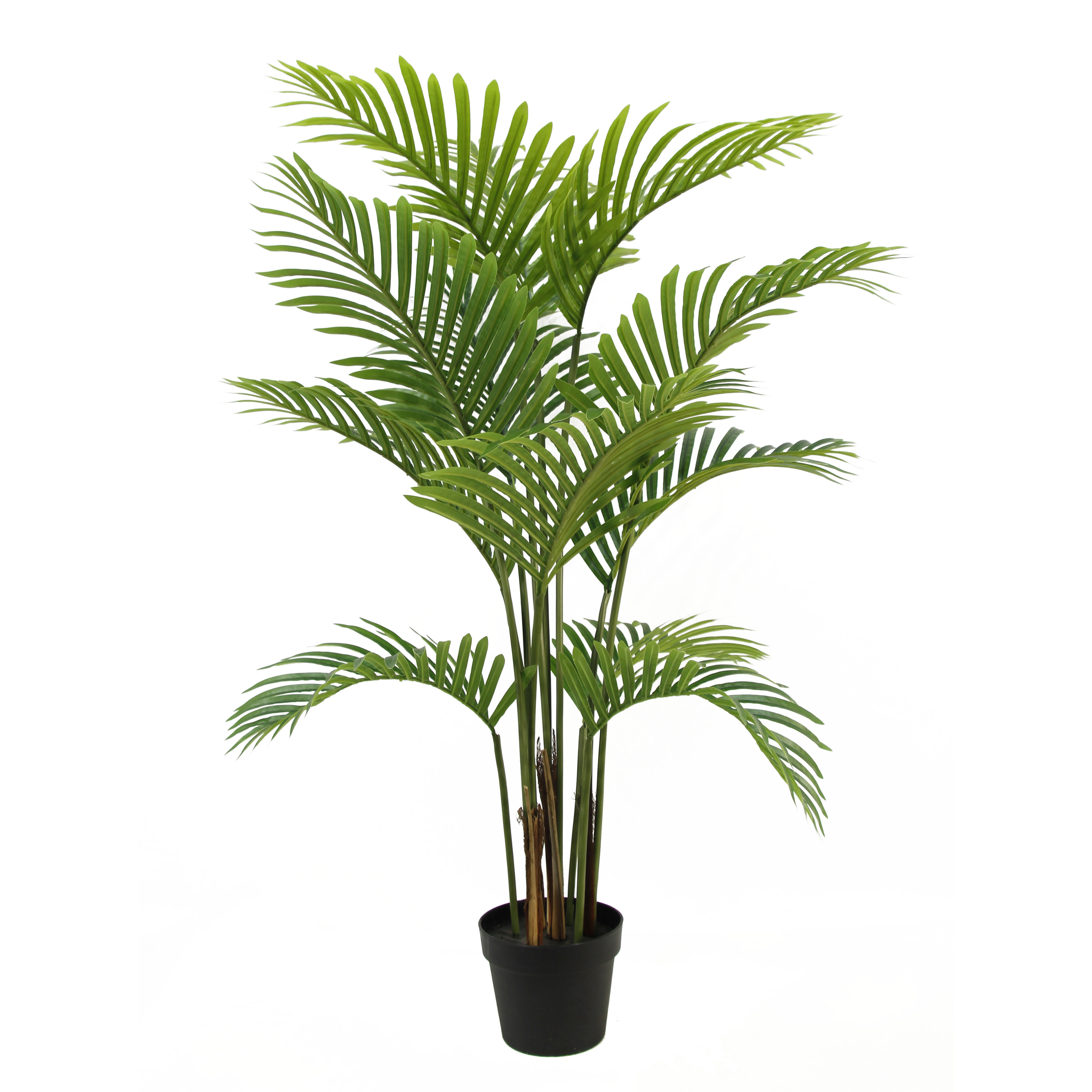 95cm 9 leaves artificial areca palm tree for indoor home garden decoration Artificial potted bonsai