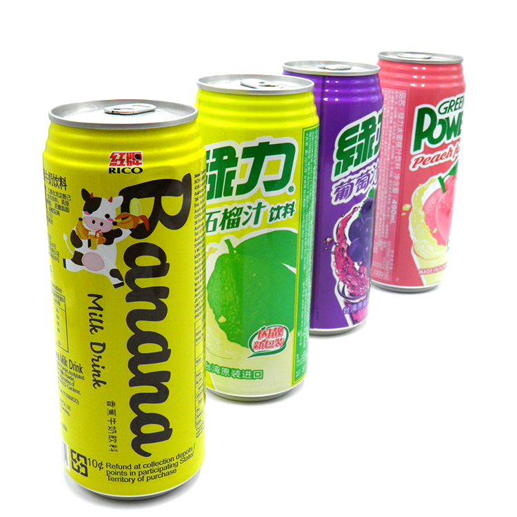 250ml 330ml 500ml customized drink printing aluminum beverage bear aluminum can for soda coca food fruit manufacturer empty can