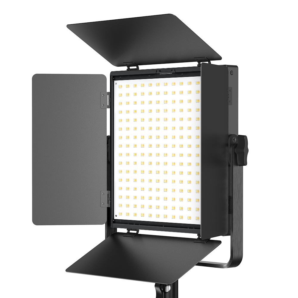 LituFoto 3 Packs P60 Dimmable 3200-7500K LED Video Light with APP Remote Control for Video Photography