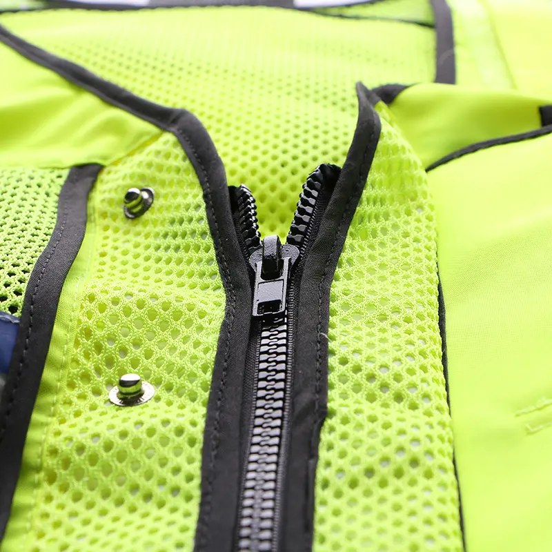 High Visibility Custom Reflective work safety vest construction reflecting working vest Security hi vis labor workersafty vest