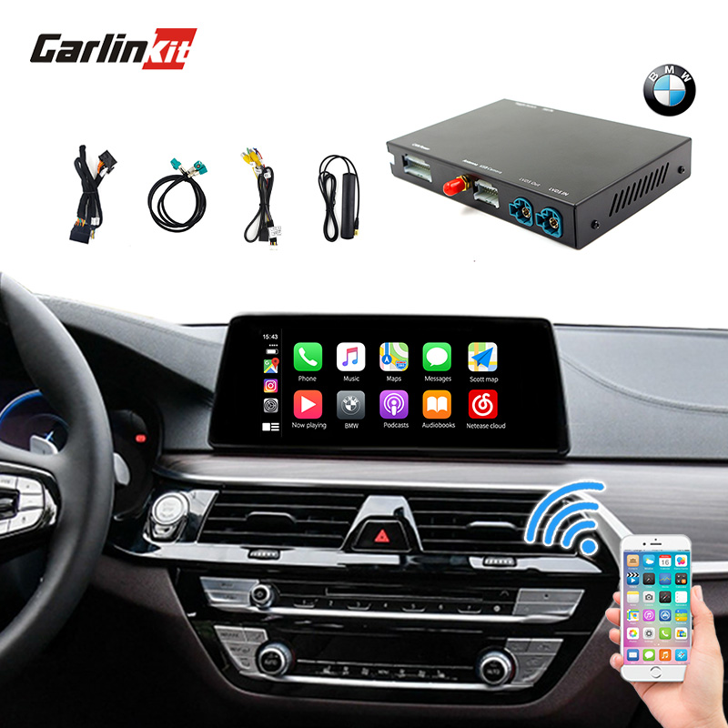 Беспроводной мультимедийный видеоинтерфейс Apple carplay для android carplay для BMW F10 F15 F20 F30 F35 F31 F32 F01 F02