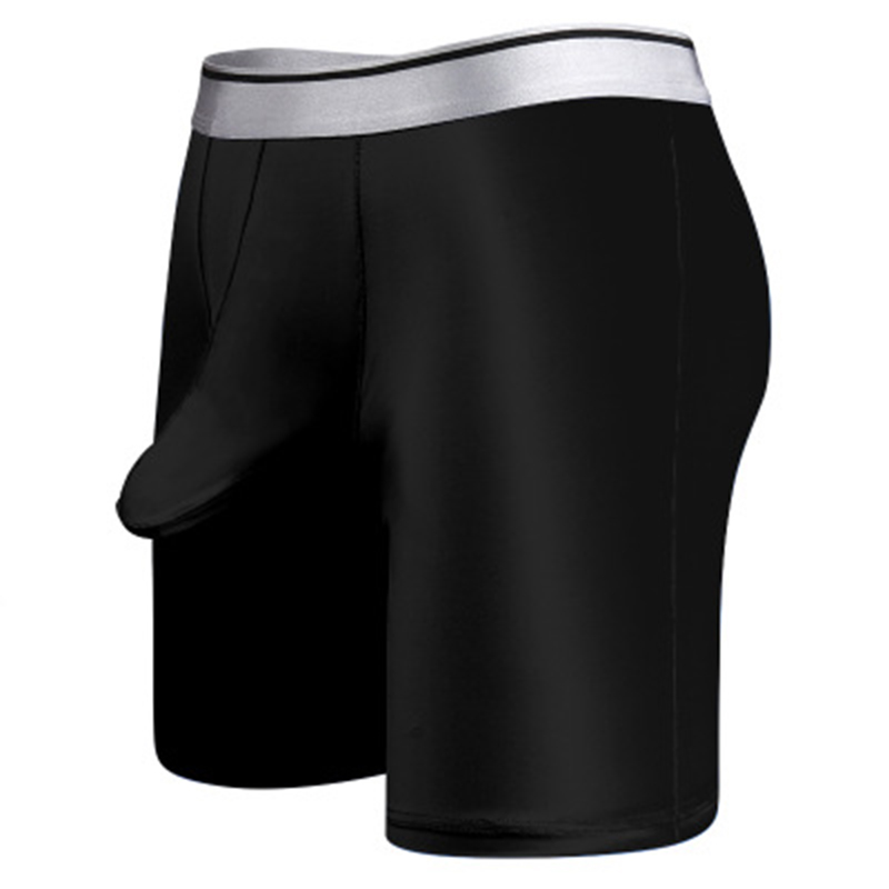 Hot sales design underwear elephant nose shape men's sexy underwear men's erotic solid color underwear