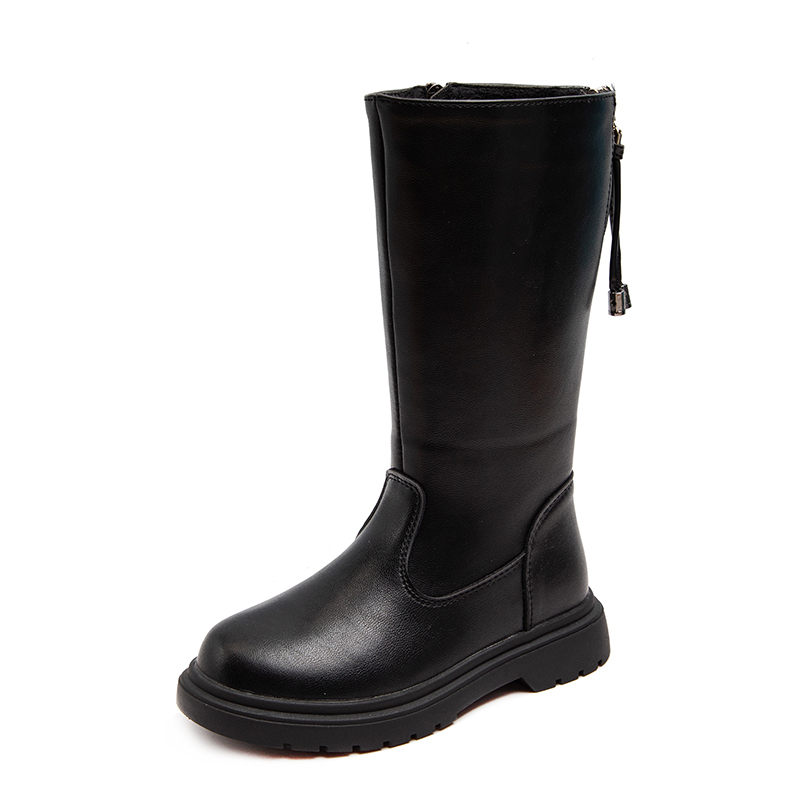 Top Grade Kids Girls Winter Boots leather Children Shoes Boys Hot Selling Product