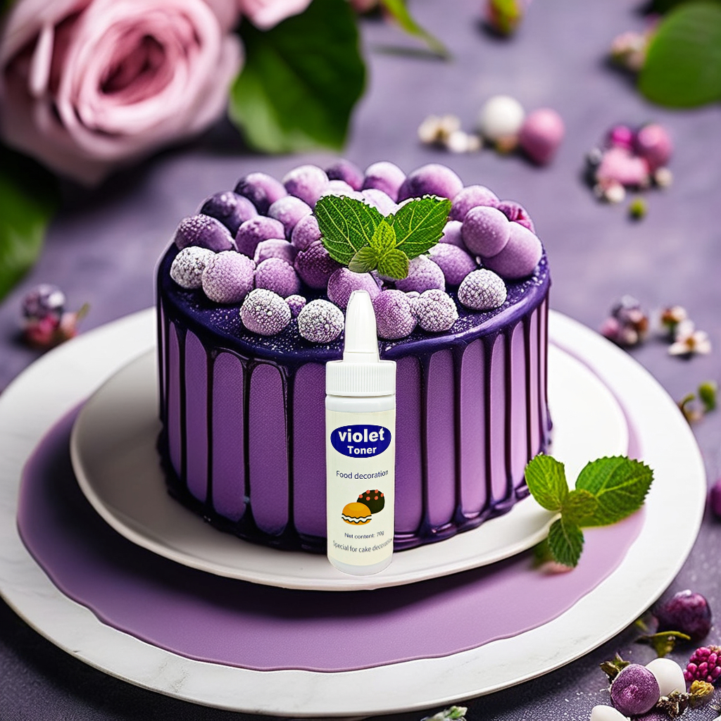 70g food coloring powder purple taro flavor food grade colorant powder food color additive powder for cake decoration