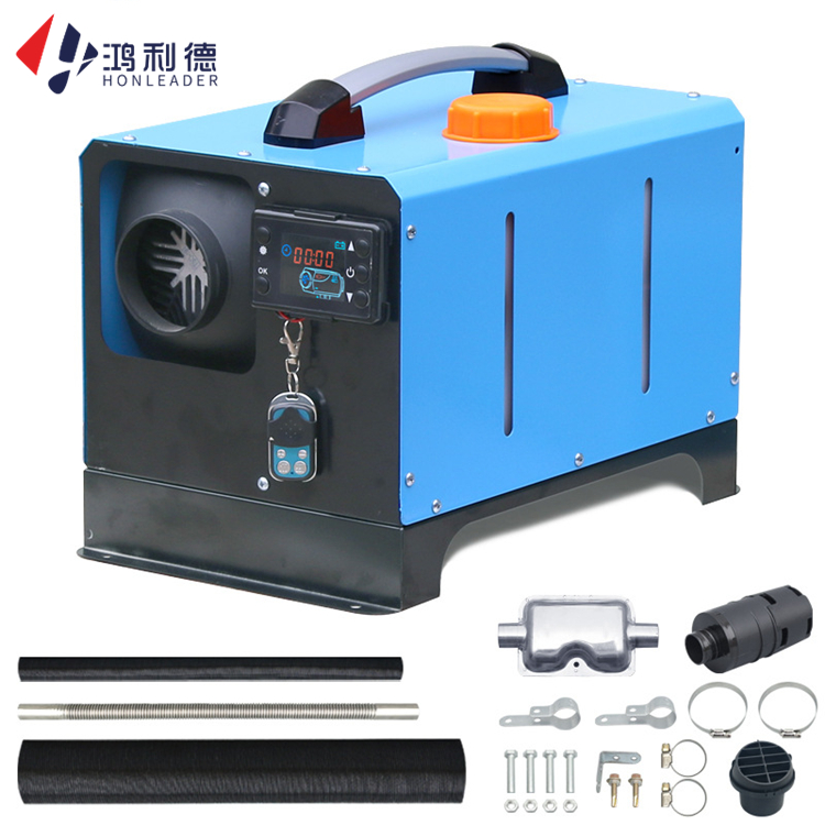 Portable 5000w diesel parking heater 12v 2kw air heater for trucks similar to webasto heater