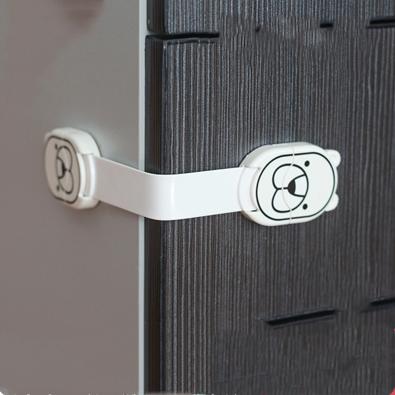 Child Proof Latches Locks Baby Proofing Cabinet Strap Locks for Cupboards Fridge Toilet and Closet Child Safety Locks for Babies