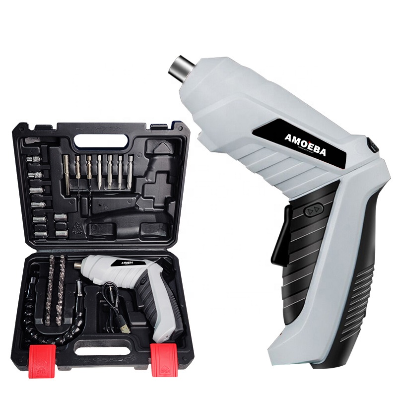 Good Selling Cordless Electric Pistol Rotatable Screwdriver Mini Pen Precision Bit Screw Driver Set
