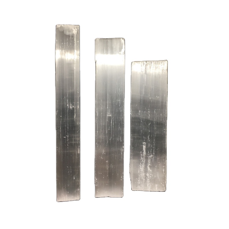 Wholesale High Quality Natural Selenite Stick Energy Raw Stone Rough Crystals stones Selenite Wand for Fengshui