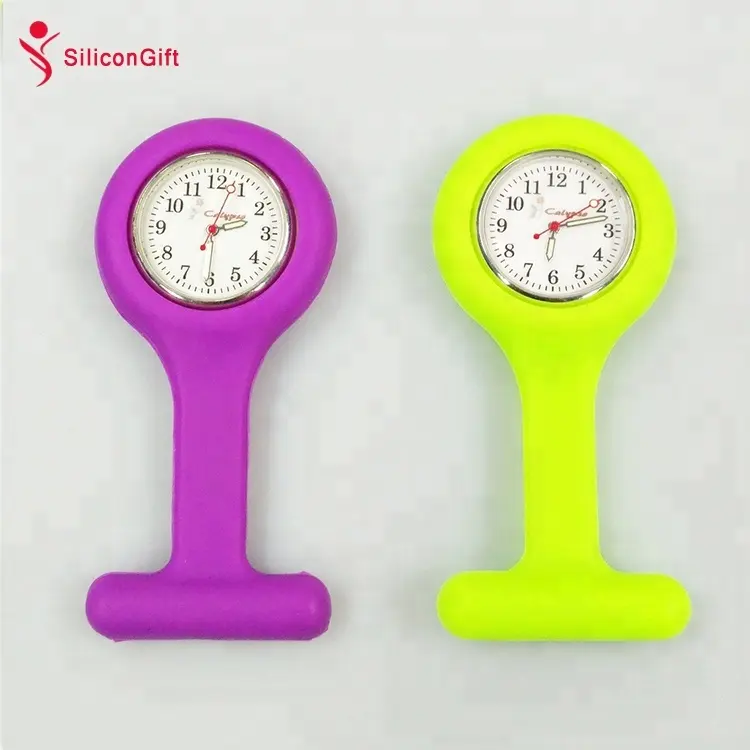 2021 Hot Sell In Amazon Nurse Watches Custom Silicone Wristwatches Best Gifts Silicone Nurse Watches