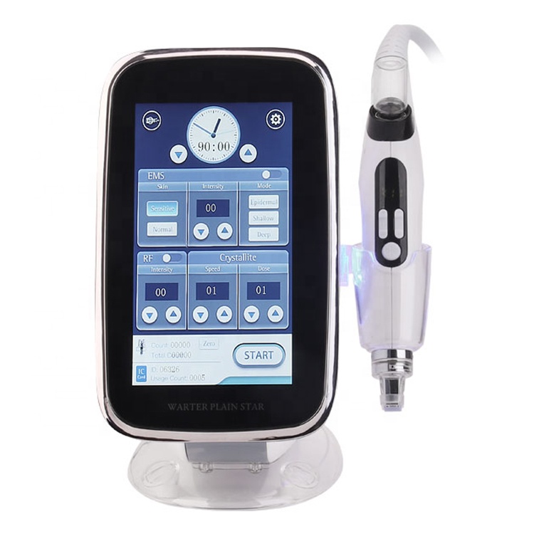 Новая неинвазивная мезотерапия без игл для подтяжки кожи RF EMS нано сыворотка мезоинжектор пистолет