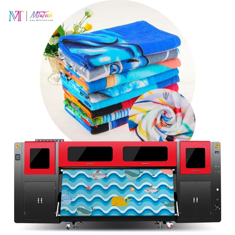 Factory Price Free Sample MTuTech Inkjet Large Format Sublimation Printer Machine Wide Dye Textile Sublimation Fabric Printer