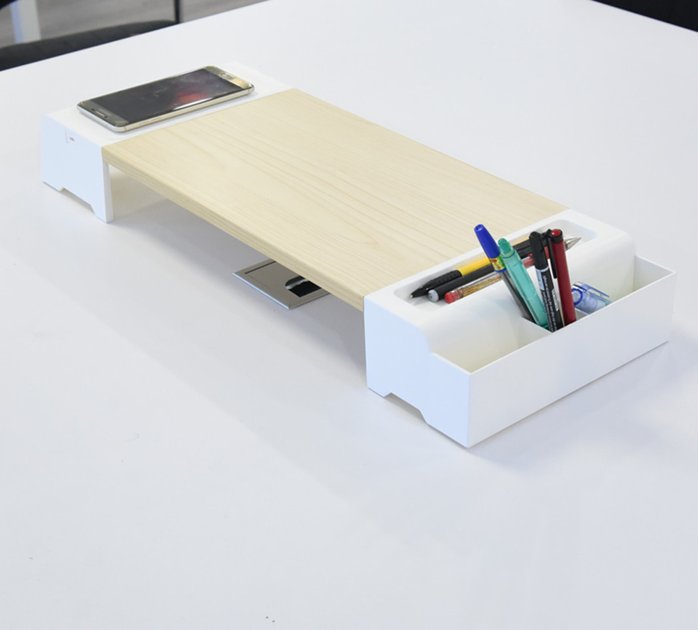Настольные подставки с двумя мониторами и 4 USB-портами