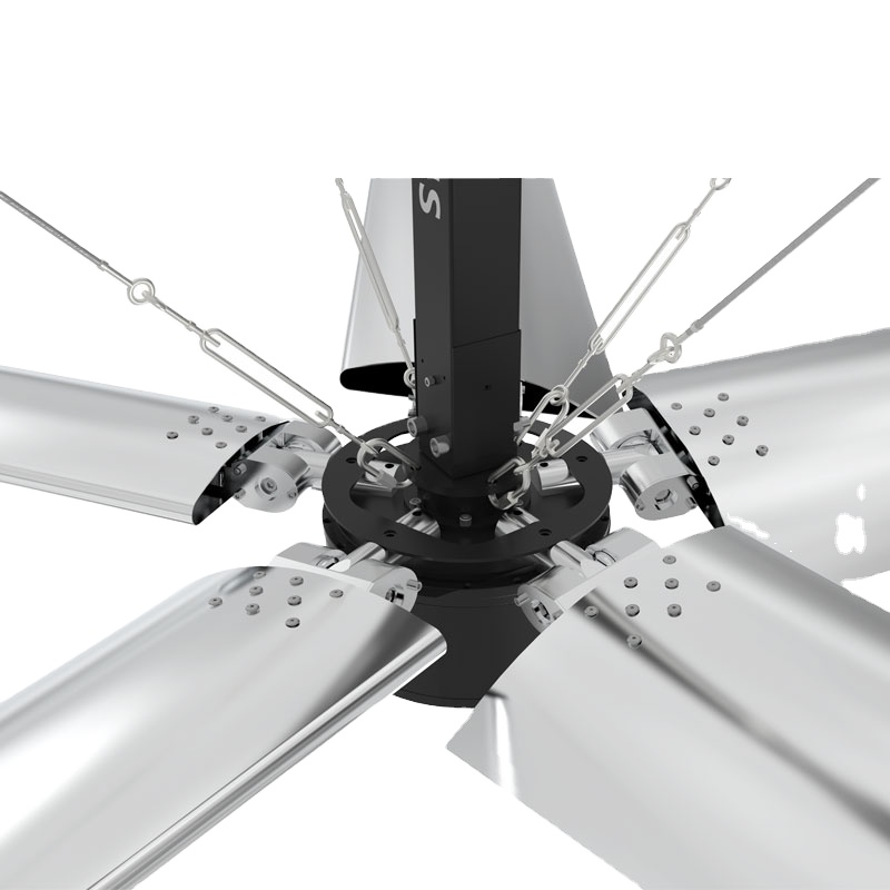 24FT/7,3 M Hvls вентилятор Big Ass Fan Электрический промышленный вытяжной вентилятор