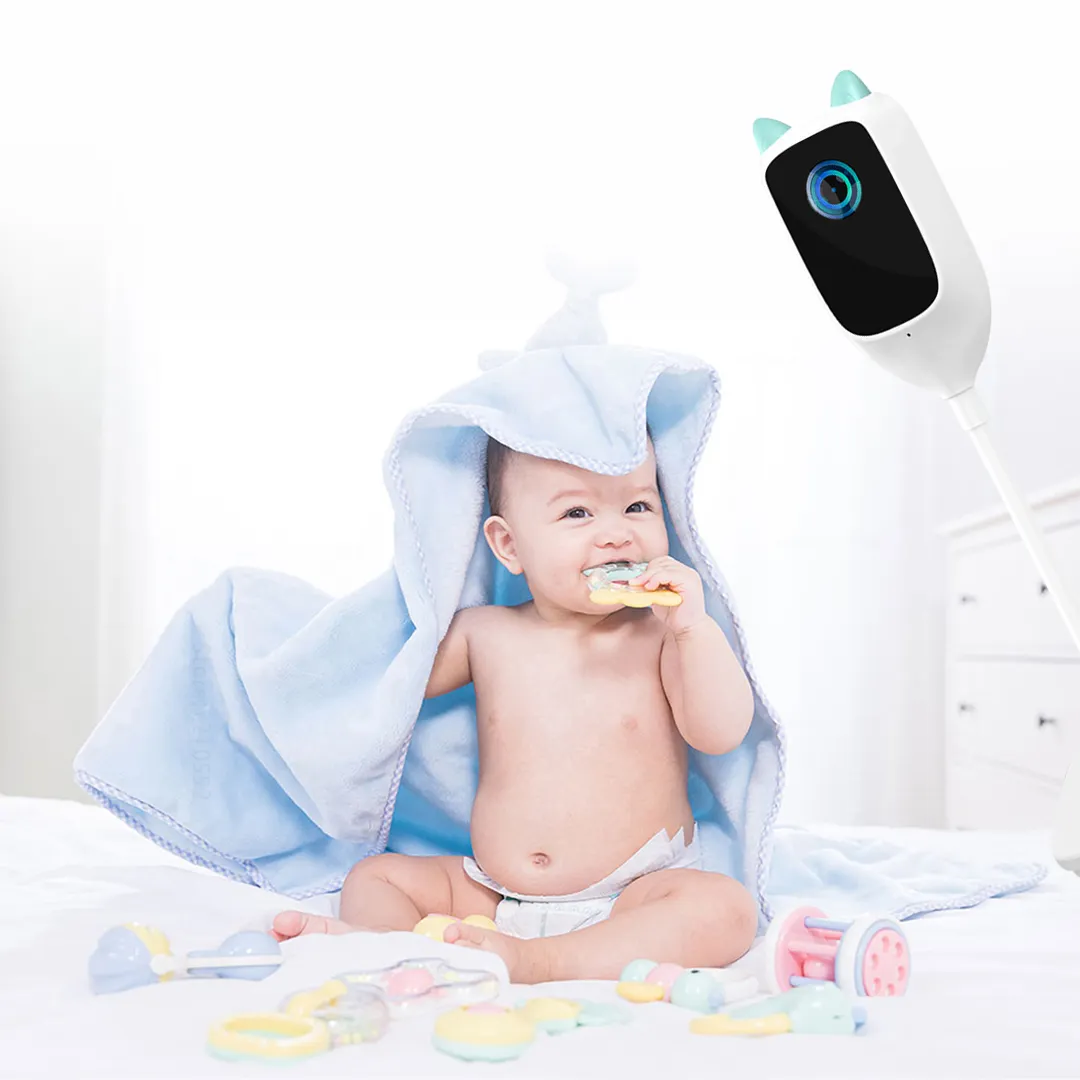 Видеодомофон Xiaomi Xiaovv, умный видеоняня с камерой 2021 P HD, инфракрасное ночное видение, обнаружение плача, 1080