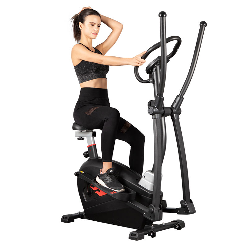 SD-E03 Hot sale indoor exercise fitness machine 2 IN 1 cross trainer elliptical bike