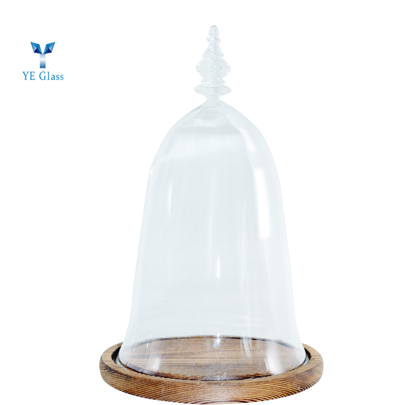 Прозрачный СВЕТОДИОДНЫЙ теплый светильник Cloche Bell Jar
