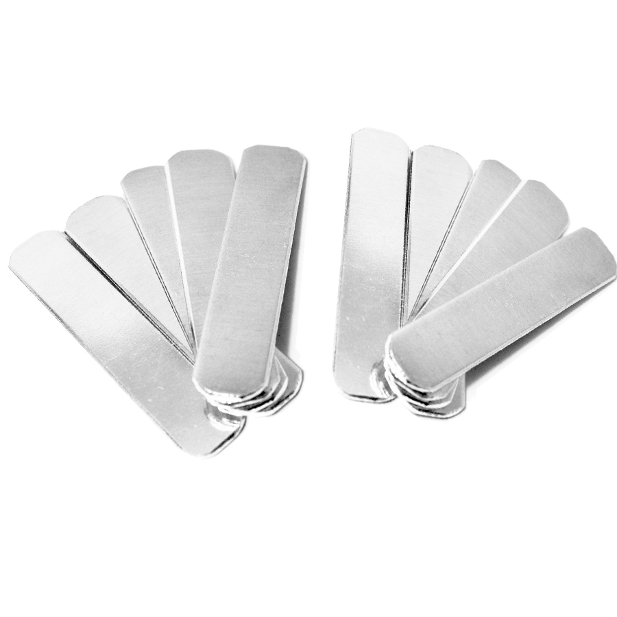 Professinal Custom Stainless Steel Engraving Blank For Logo Medal Jewelry Stamping Blank Plate for laser engraving