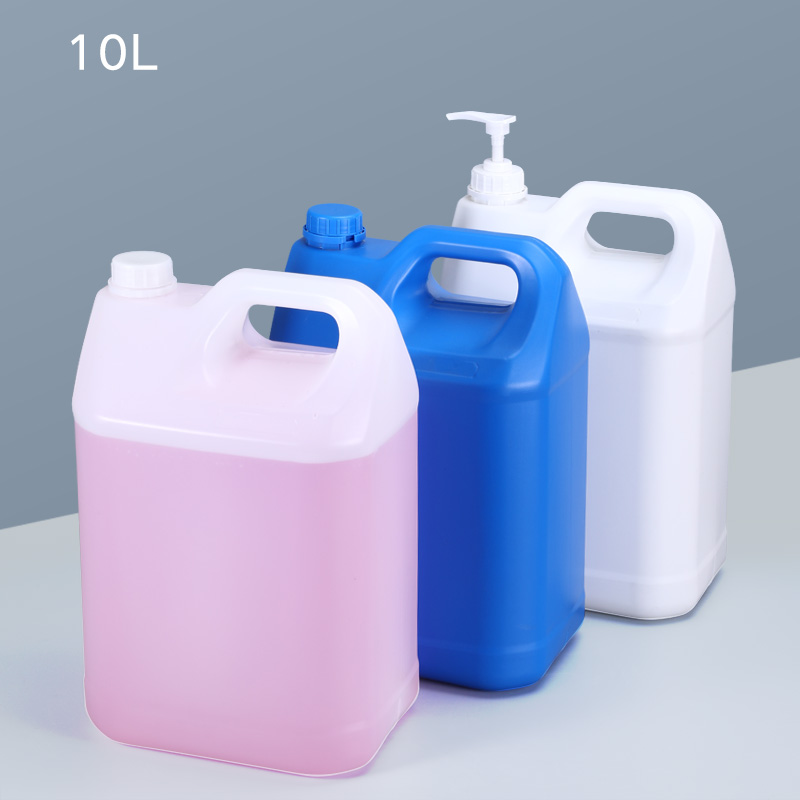 10L Square Plastic Barrel Vehicle Mounted Liquid Water Storage Bucket For Outdoor Emergency Spare Pail
