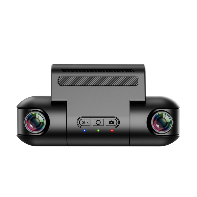 Full HD с разрешением экрана 1080 и P Dual Lens Dash Cam Recorder, Car DVR, Front и Inside Camera, wide Angle, Small Video