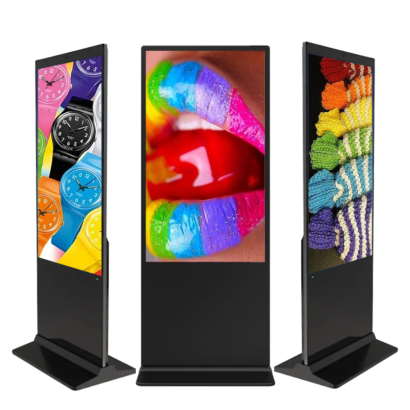 Floor Standing Digital Signage and Display Window Android System HD LCD Screen 43 Inch Indoor Advertising Playing Equipment