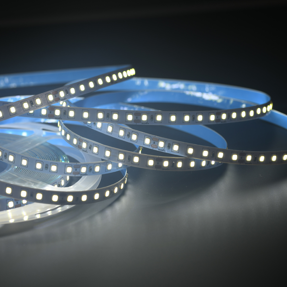 Гибкая СВЕТОДИОДНАЯ лента SMD 120 высокой яркости, 8 мм, 12 В постоянного тока/24 В, 10 Вт, 2835 светодиодов на метр