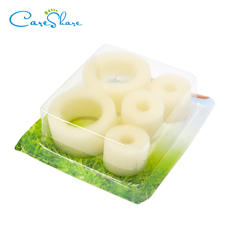 Soft Foam non-slip lightweight toe protector overlapping toe orthosis big foot bone toe splitter sponge